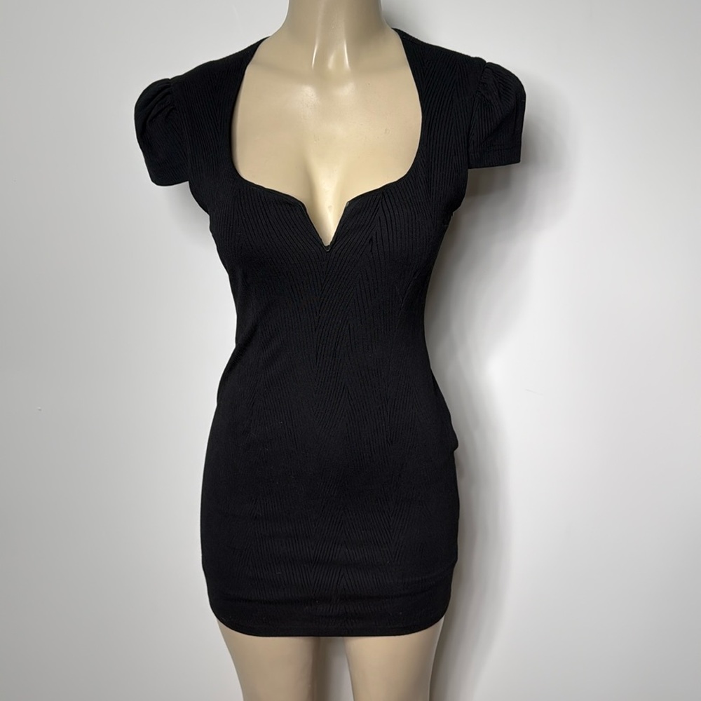 KNT by Kova and T size 2 black mini dress